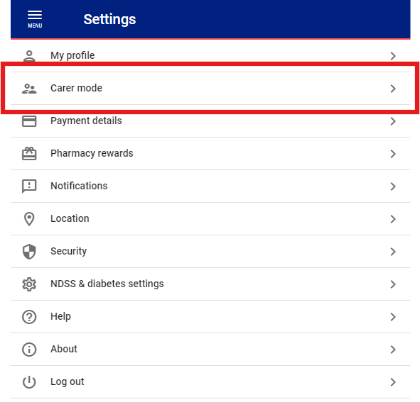 App Menu Settings Carer Mode.png
