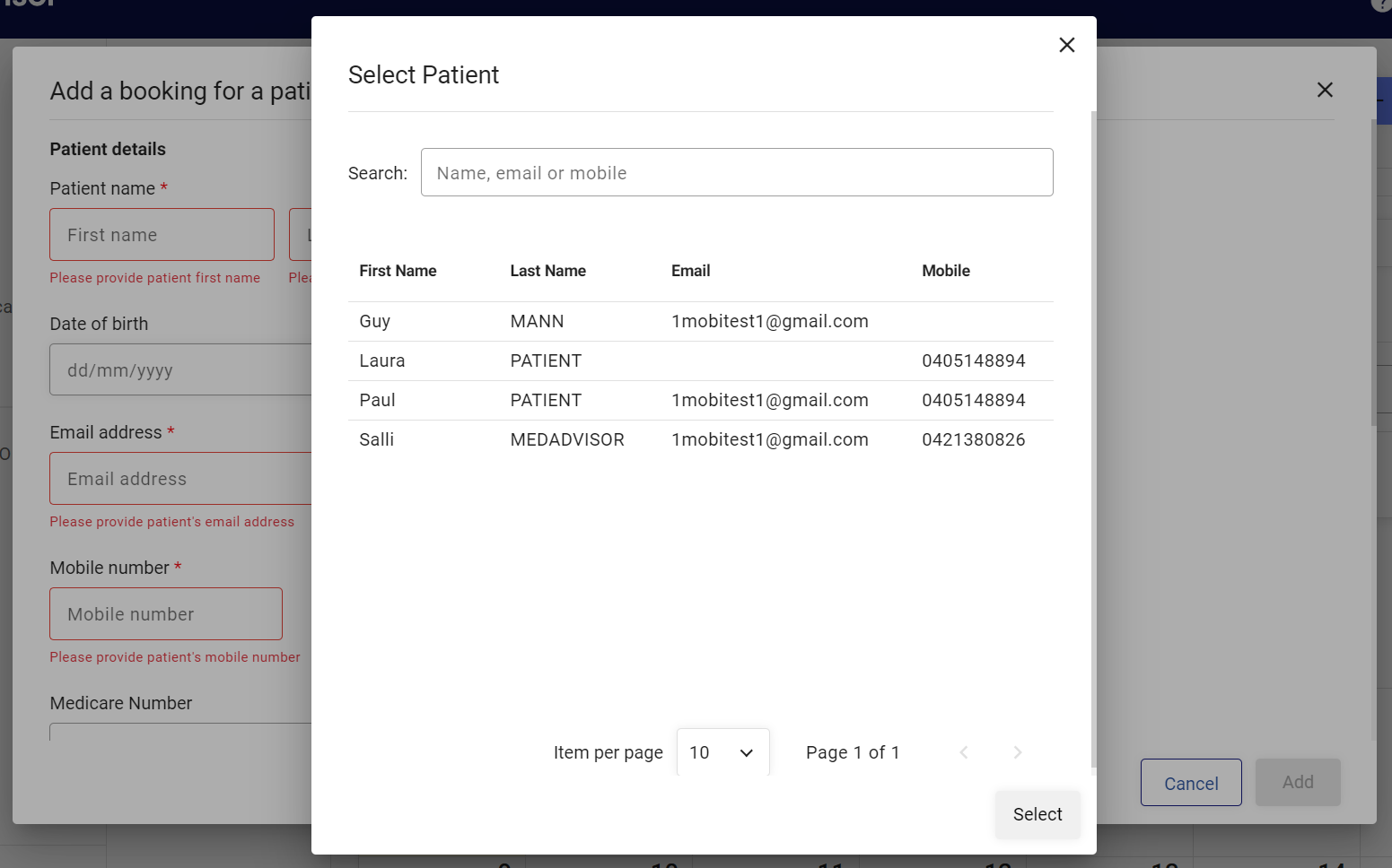 Bookings - Patient Search.png